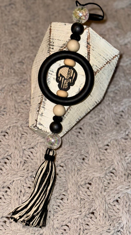 We The People Rear View Mirror Car Charm