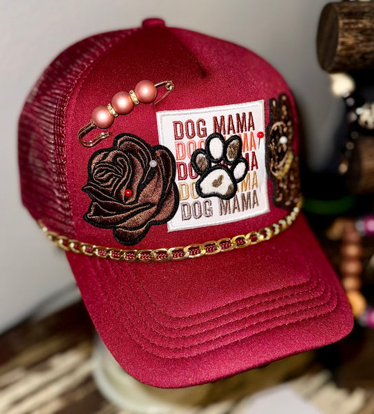 Boujee Trucker Hats~Dog Mama