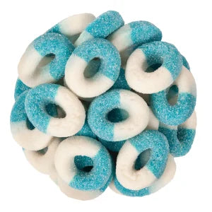 Blue Raspberry Ring Gummies