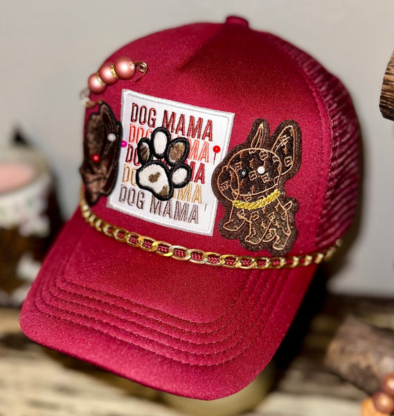 Boujee Trucker Hats~Dog Mama