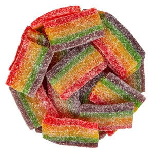 Sour Rainbow Belt Bites