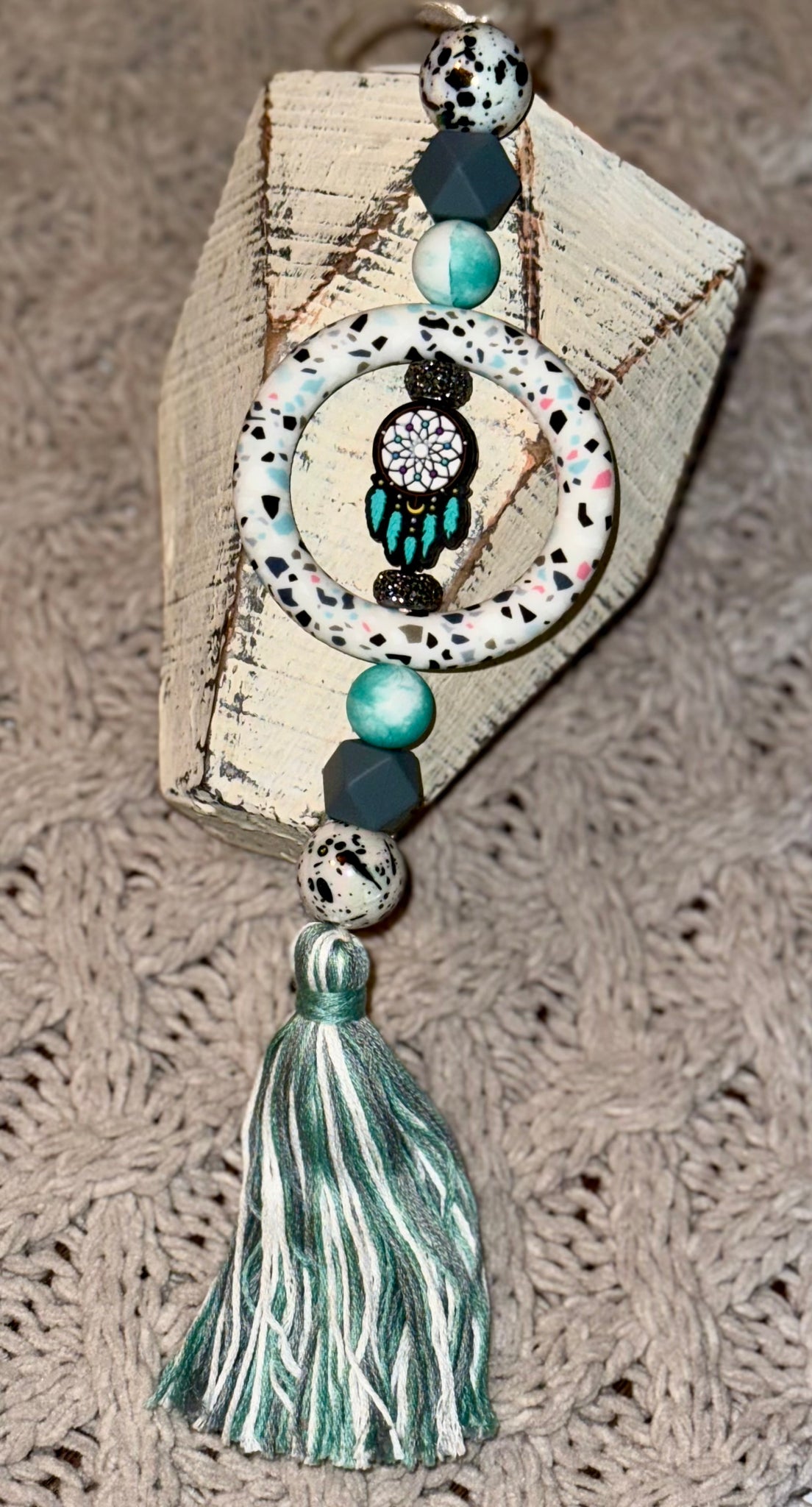 Dreamcatcher Rear View Mirror Car Charm