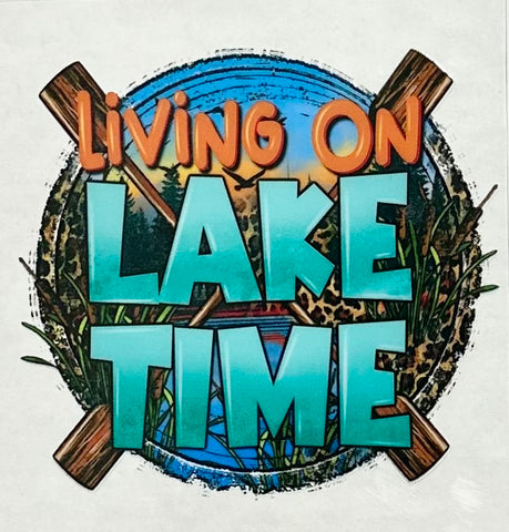 Living On Lake Time