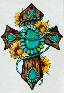 Turquoise Cross