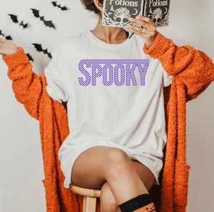 Purple Checked Spooky