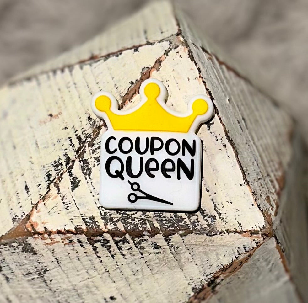 Coupon Queen Silicone Focal Bead