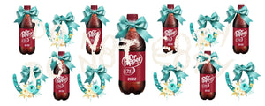 Dr Peppe/Turquoise Horse Shoes and Bows
