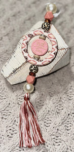 Faith Over Fear Rear View Mirror Car Charm