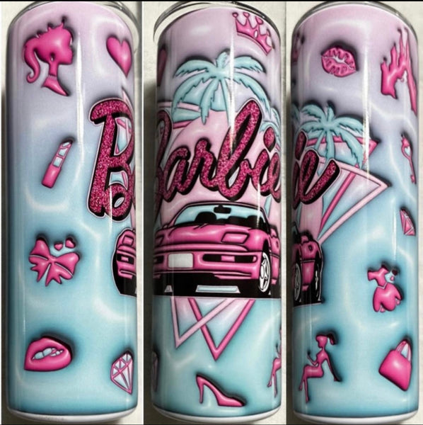 20 oz Tumbler~Barbie