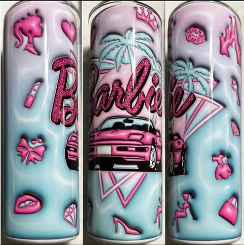 20 oz Tumbler~Barbie