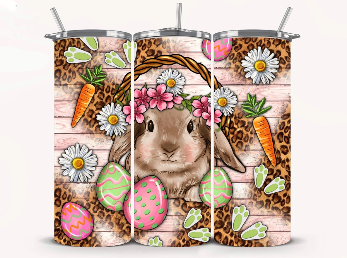 20 oz Tumbler~Easter Bunny