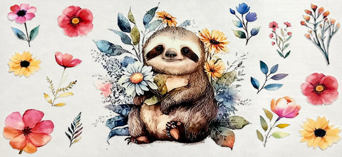 Sloth Floral