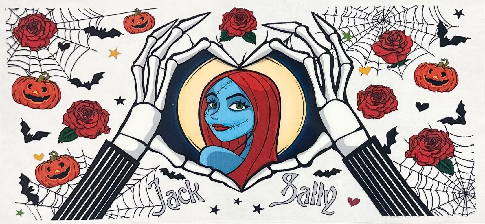 Jack & Sally Hand Heart