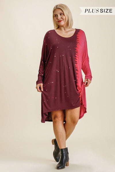 Under The Boardwalk Tie Dye Hi-Low Knit Dress The Shabby Closet Under The Boardwalk Tie Dye Hi-Low Knit Dress The Shabby Closet