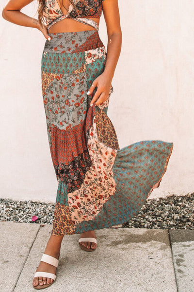 Pattern Play Bohemian Skirt