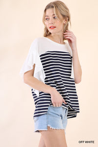 Stripe a Pose Top